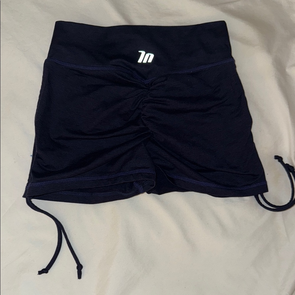Muscle Nation Navy Blue Gym Women's Shorts